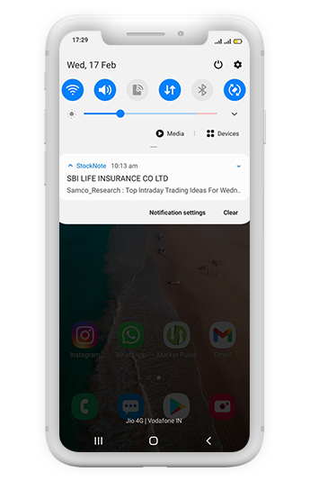 StockNote <span>Notifications