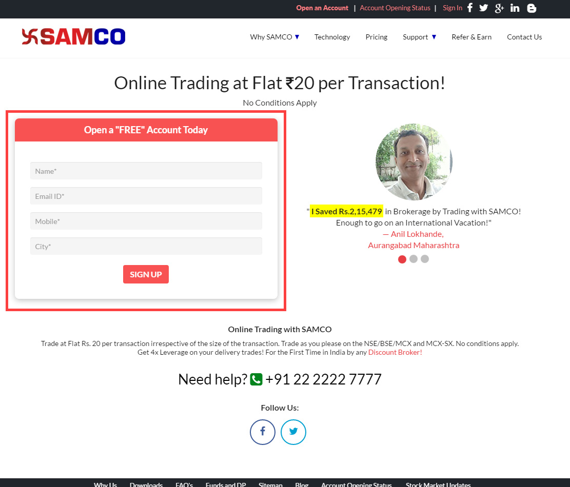 Account Online Trading