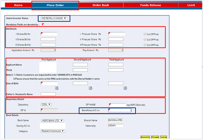 Hdfc Bank Place Order Discount Brokers In India Samco Securities 9821