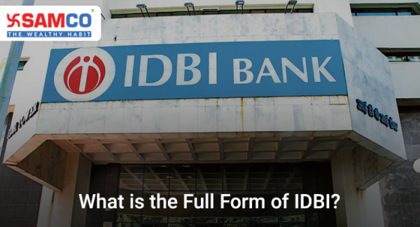 What Is The Full Form Of Idbi